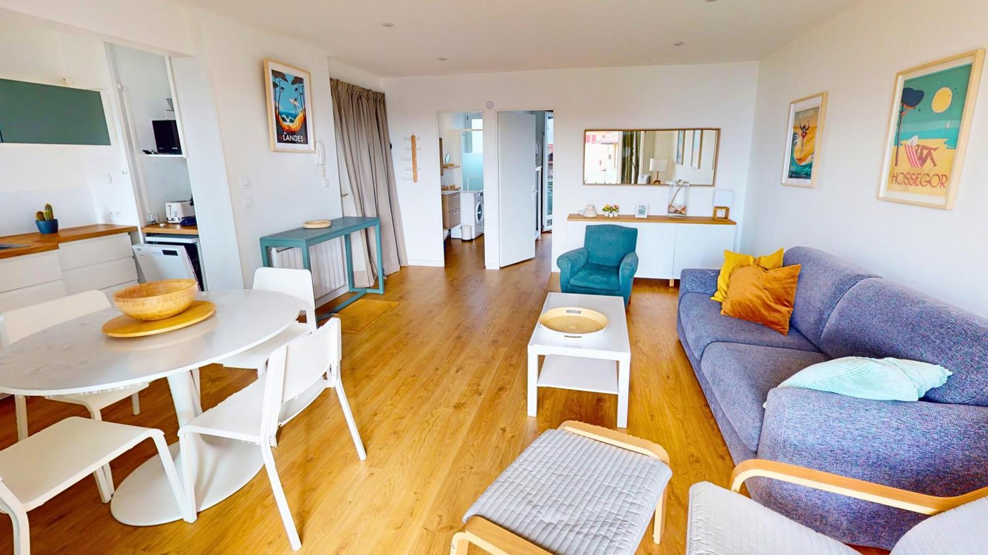 Sable - Appartement Renove Pour 4 Personnes Soorts-Hossegor Bagian luar foto