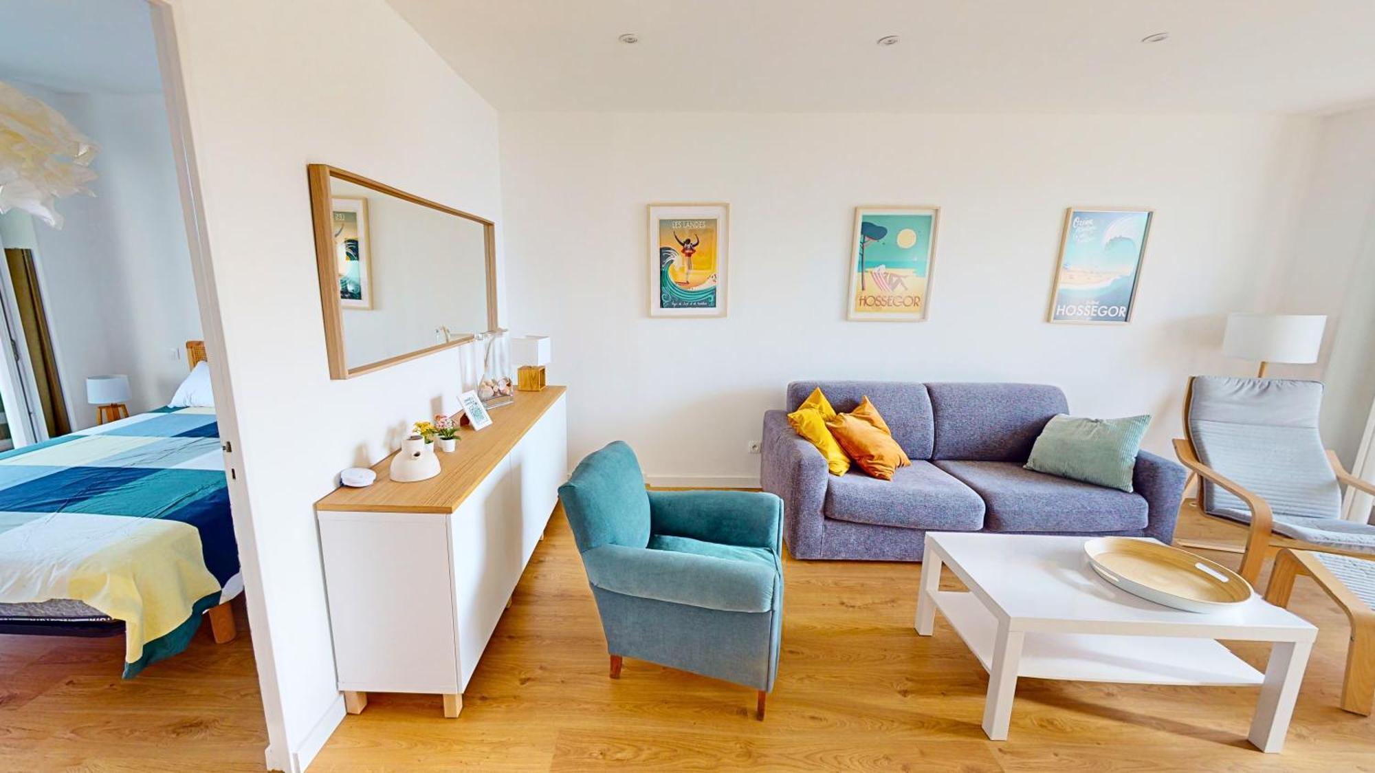 Sable - Appartement Renove Pour 4 Personnes Soorts-Hossegor Bagian luar foto